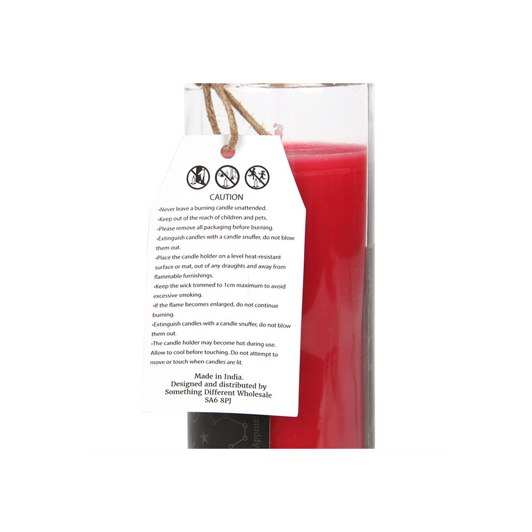 Love Red Rose Magic Spell Tube Candle