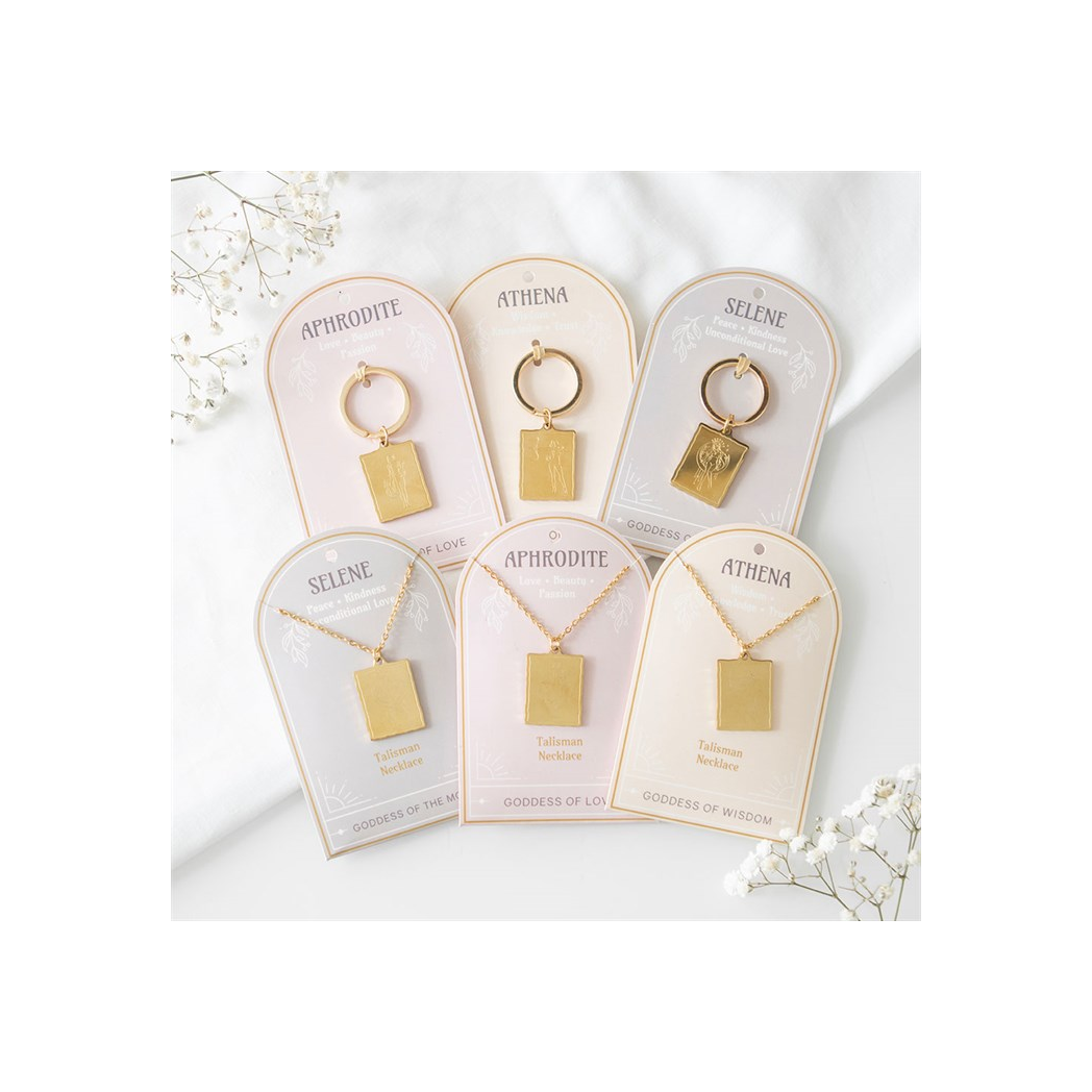 Aphrodite Goddess Talisman Keyring