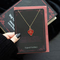 Love Potion Enamel Necklace Greeting Card