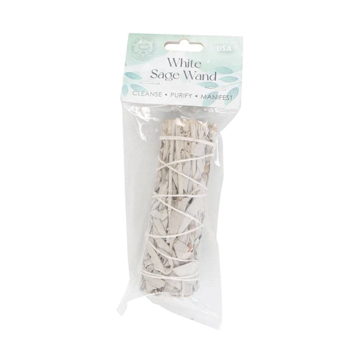 Small White Sage Smudge Stick Wand