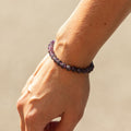 Petite Power Bracelet (17cmx6mm) - Amethyst